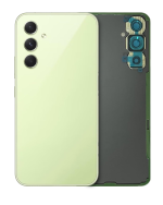 Samsung Galaxy A54 5G İle Uyumlu Arka Kapak Camı Kamera Lensiyle Uyumlu (A546 2023) (Servis Paketi) (Lime) - Görsel 3