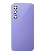 Samsung Galaxy A54 5G İle Uyumlu Arka Kapak Camı Kamera Lensiyle Uyumlu (A546 2023) (Servis Paketi) (Menekşe) - Görsel 3