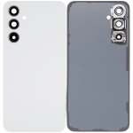 Samsung Galaxy A54 5G İle Uyumlu Arka Kapak Camı Kamera Lensli (A546 2023)  (Beyaz) - Görsel 2