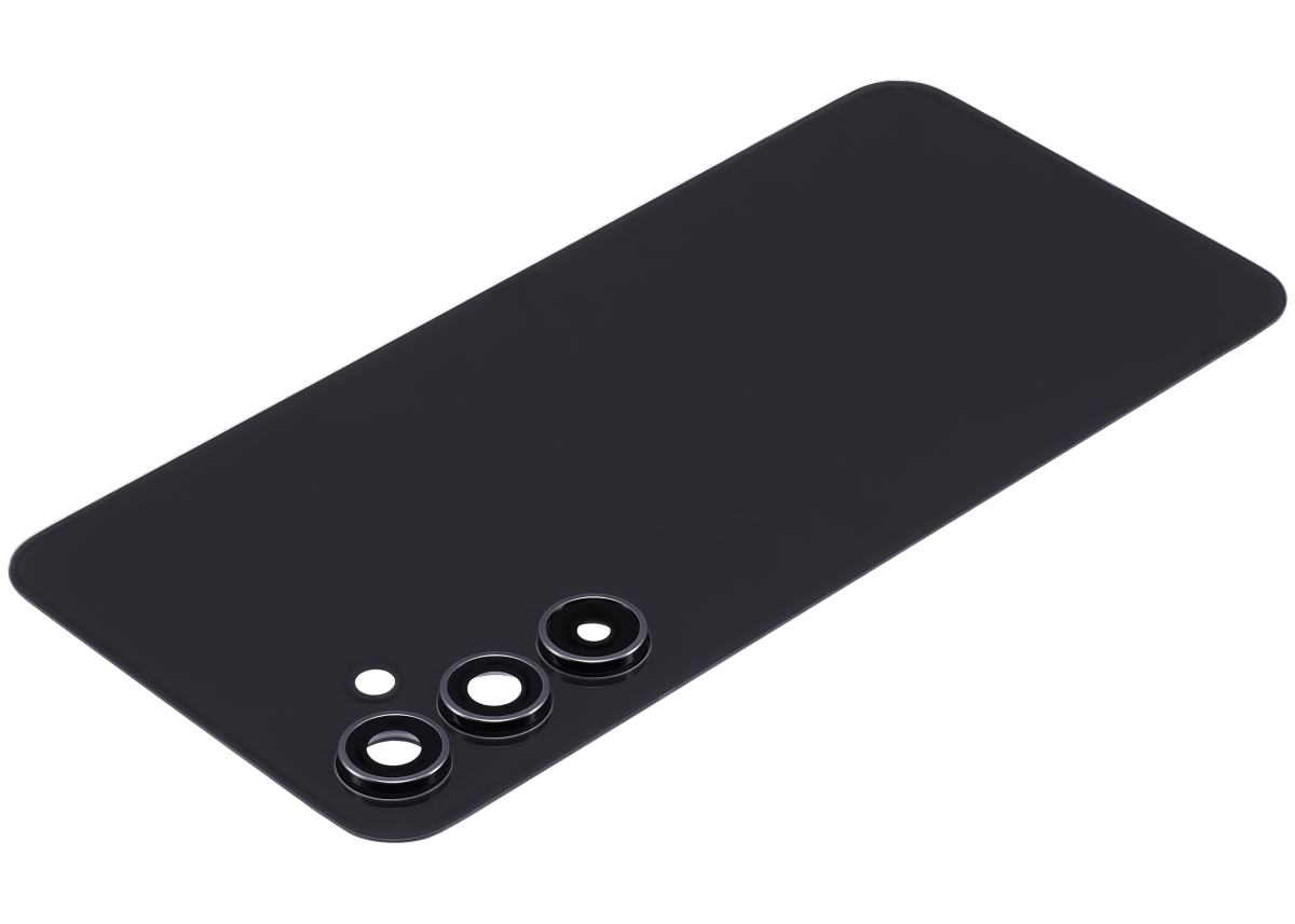 Samsung Galaxy A54 5G İle Uyumlu Arka Kapak Camı Kamera Lensli (A546 2023)  (Grafit) - Görsel 5