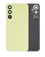 Samsung Galaxy A54 5G İle Uyumlu Arka Kapak Camı Kamera Lensli (A546 2023)  (Lime)