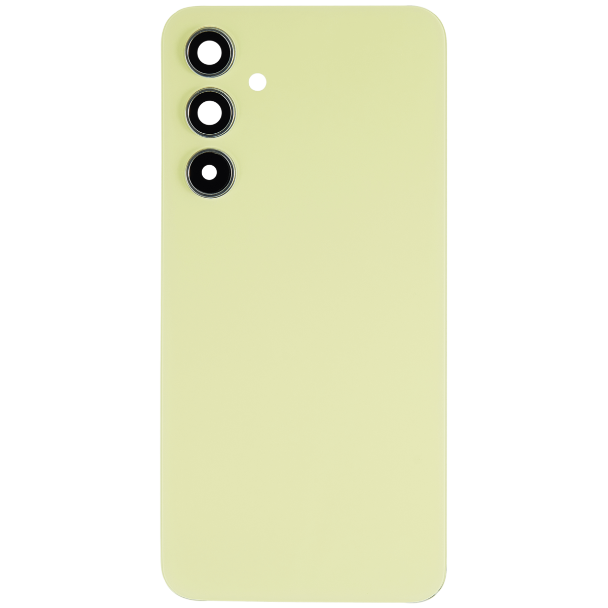 Samsung Galaxy A54 5G İle Uyumlu Arka Kapak Camı Kamera Lensli (A546 2023)  (Lime) - Görsel 3