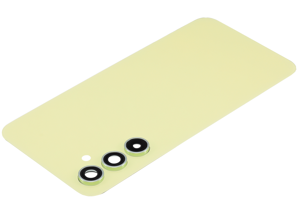Samsung Galaxy A54 5G İle Uyumlu Arka Kapak Camı Kamera Lensli (A546 2023)  (Lime) - Görsel 5