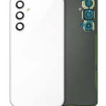 Samsung Galaxy A54 5G İle Uyumlu Arka Kapak Camı Kamera Lensli (A546 2023) (Servis Paketi) (Beyaz)