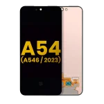 Samsung Galaxy A54 5G İle Uyumlu Çerçevesiz ekran Orijinal Ekranı (A546 2023) Orijinal (Tüm Renkler)