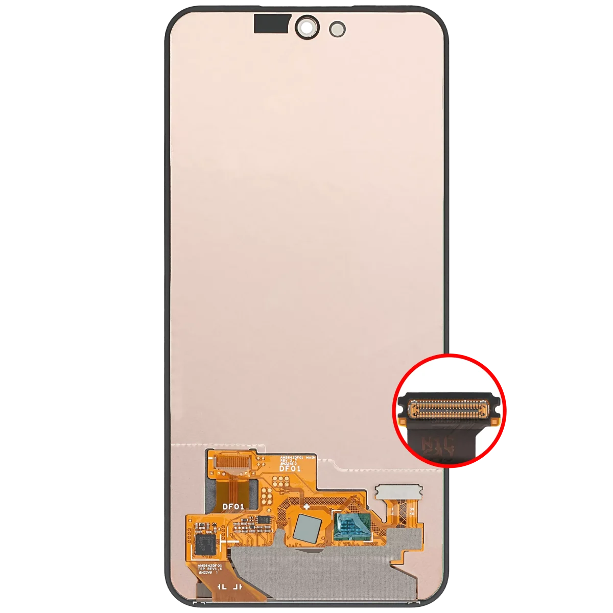 Samsung Galaxy A54 5G İle Uyumlu Çerçevesiz ekran Orijinal Ekranı (A546 2023) Orijinal (Tüm Renkler) - Görsel 4