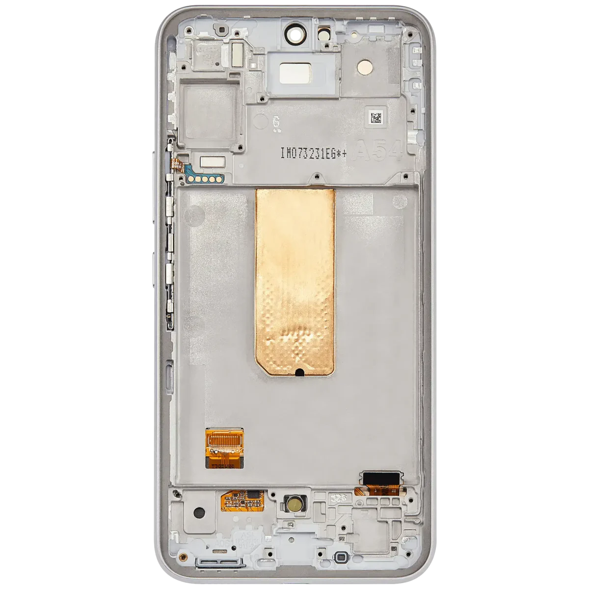 Samsung Galaxy A54 5G İle Uyumlu İçin Çerçeveli ekran (A546 2023) - Orijinal (Beyaz)  Orijinal Ekranı - Görsel 4