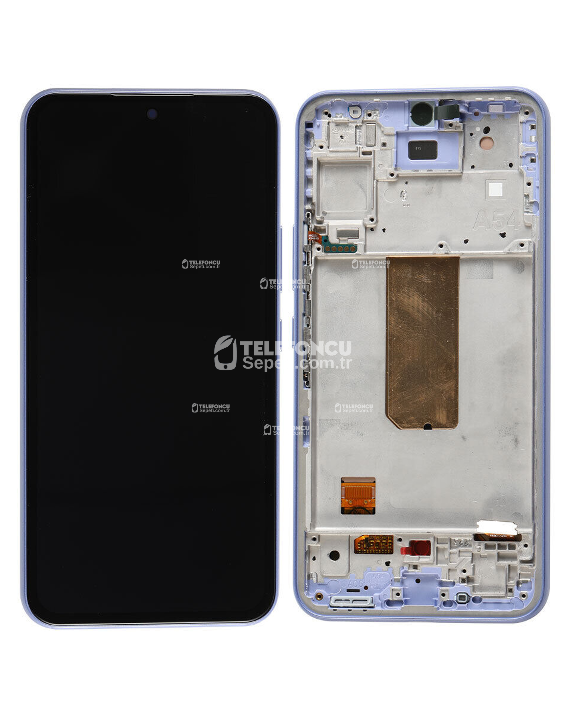 Samsung-Galaxy-A54-5G-Ile-Uyumlu-Icin-Cerceveli-ekran-A546-2023-Servis-Paketi-Menekse-Orijinal-Ekrani-3 Samsung Galaxy A54 5G İle Uyumlu İçin Çerçeveli ekran (A546 2023) - (Servis Paketi) (Menekşe)  Orijinal Ekranı - Görsel 4
