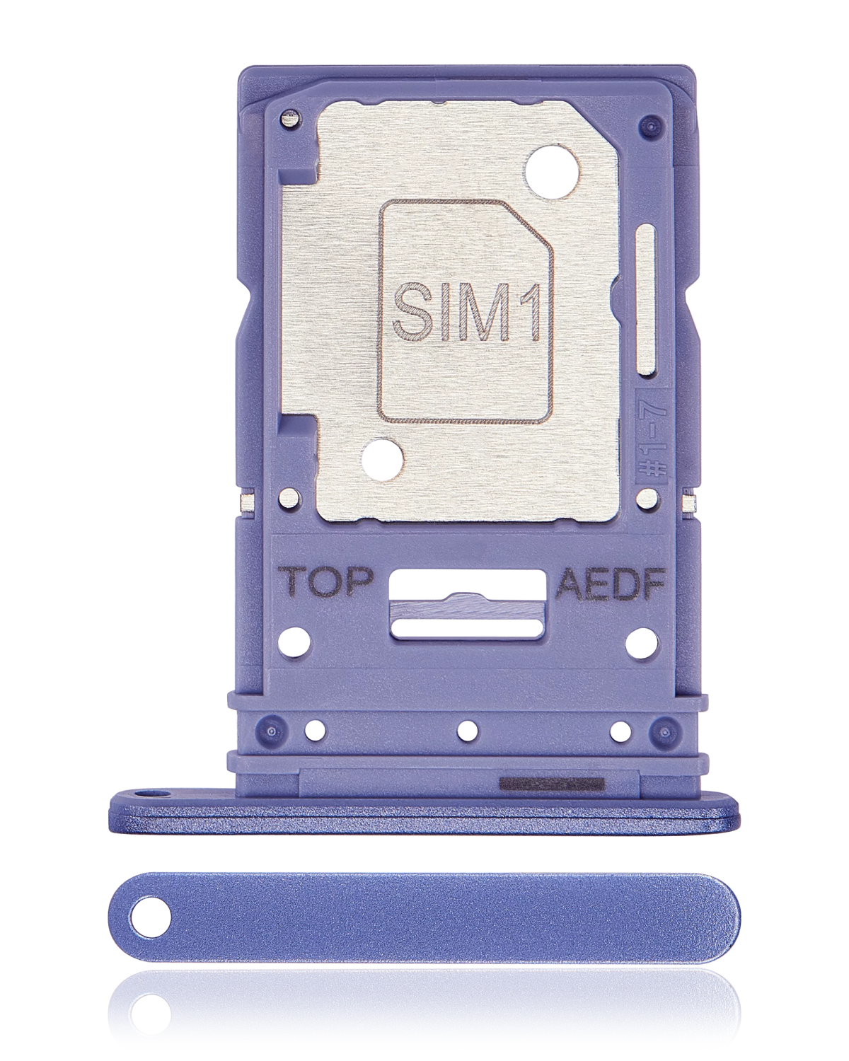 Samsung Galaxy A54 5G İle Uyumlu İle Uyumlu Sim Kart Tepsisi (A546 2023) (Menekşe) - Görsel 6