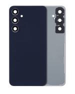 Samsung Galaxy A55 5G İle Uyumlu Arka Kapak Camı Kamera Lensli (A556 2024)  (Lacivert)