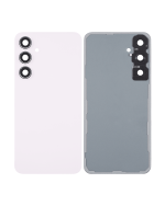 Samsung Galaxy A55 5G İle Uyumlu Arka Kapak Camı Kamera Lensli (A556 2024) (Leylak) - Görsel 2