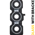 Samsung Galaxy A55 5G İle Uyumlu Kamera Camı Set Full (A556 2024) Orijinal (Servis Paket) (eblue)