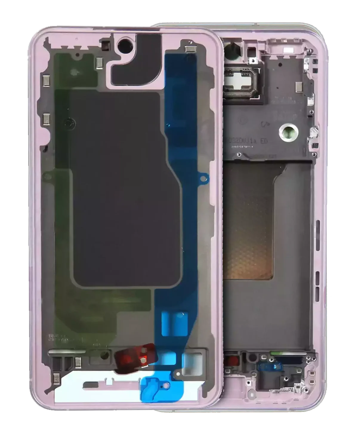 Samsung Galaxy A55 5G İle Uyumlu  Orta Çerçeve Kasası (A556 2024) (Leylak)