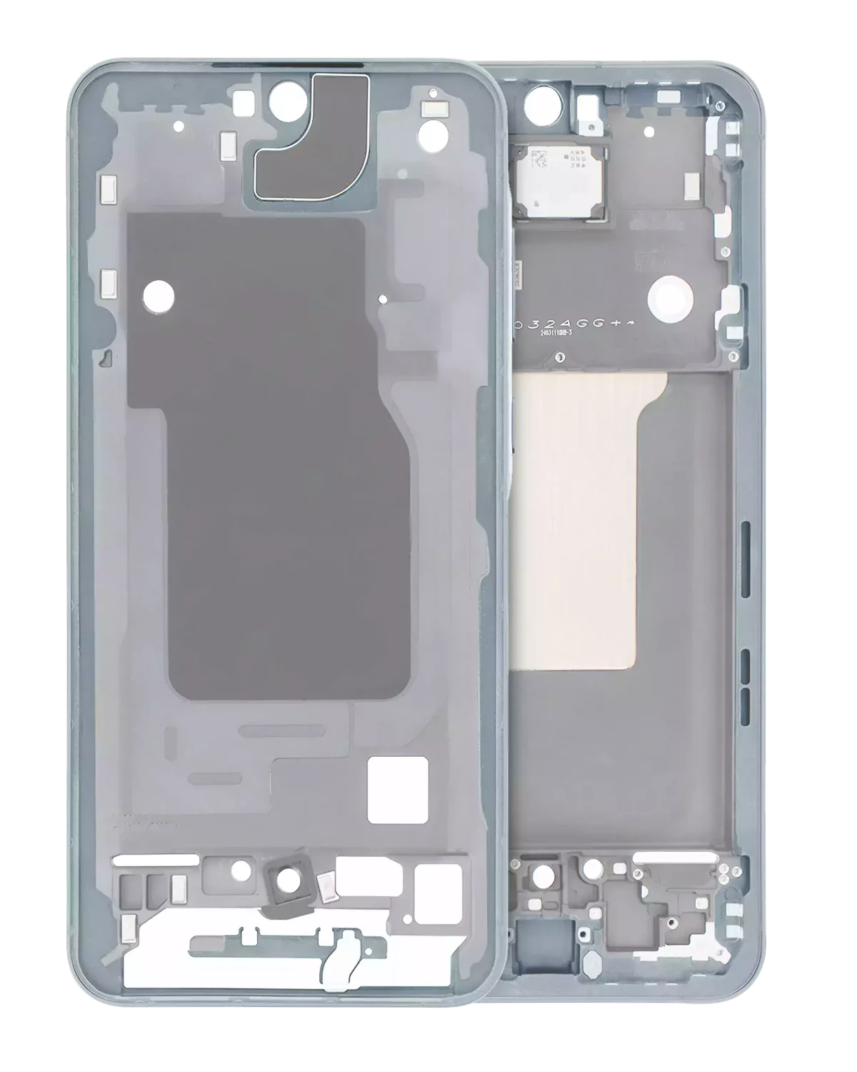 Samsung Galaxy A55 5G İle Uyumlu  Orta Çerçeve Kasası (A556 2024) (eblue)