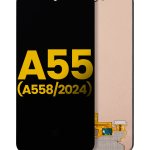 Samsung Galaxy A55 İle Uyumlu Çerçevesiz ekran Orijinal Ekranı (A556 2024) Orijinal (Tüm Renkler)