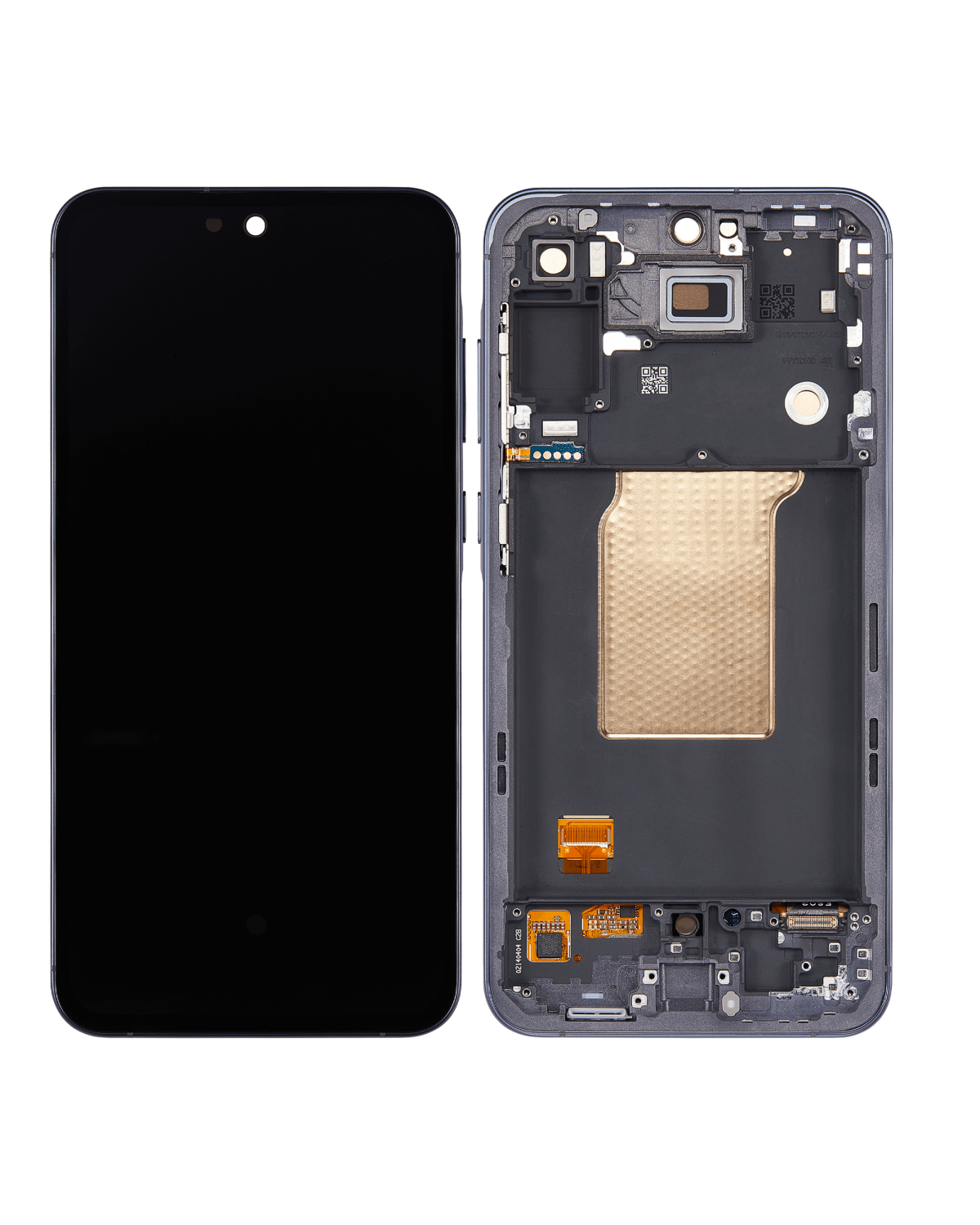 Samsung Galaxy A55 İle Uyumlu İçin Çerçeveli ekran (A556 2024) Orijinal (Lacivert)  Orijinal Ekranı Uyumlu - Görsel 3