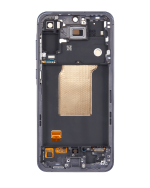 Samsung Galaxy A55 İle Uyumlu İçin Çerçeveli ekran (A556 2024) Orijinal (Lacivert)  Orijinal Ekranı Uyumlu - Görsel 4