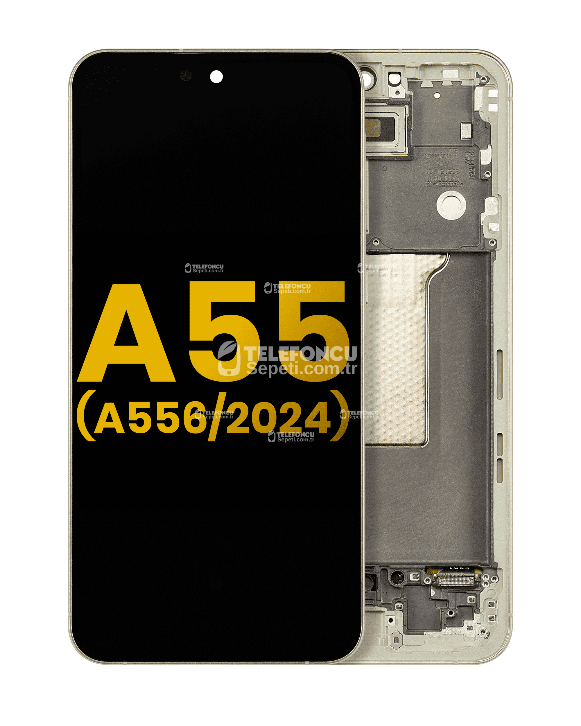 Samsung Galaxy A55 İle Uyumlu İçin Çerçeveli ekran (A556 2024) Orijinal (Limon)  Orijinal Ekranı Uyumlu Samsung Galaxy A55 İle Uyumlu İçin Çerçeveli ekran (A556 2024) Orijinal (Limon)  Orijinal Ekranı Uyumlu