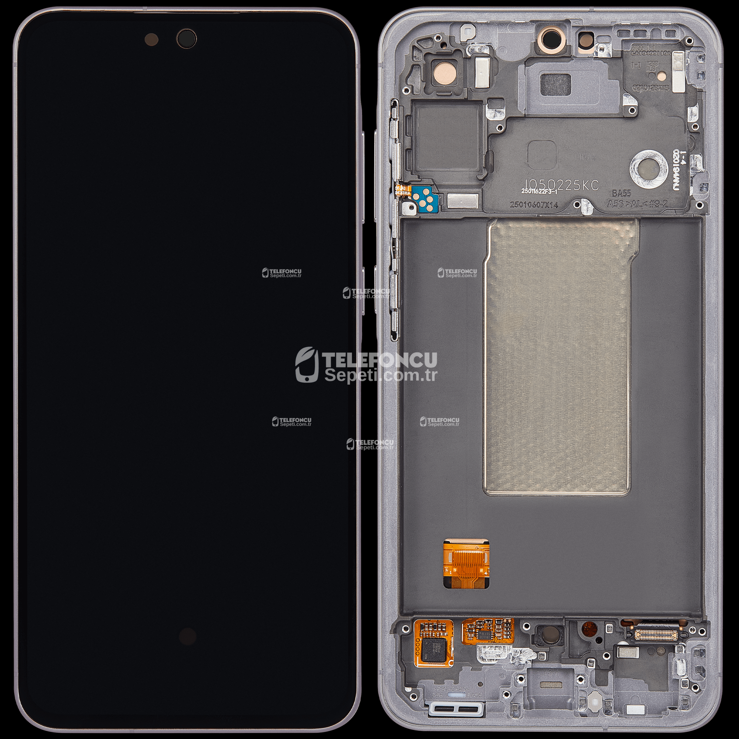 Samsung-Galaxy-A56-5G-Ile-Uyumlu-A566-2025-Orijinal-Grafit-Cerceveli-ekran-Orijinal-Ekrani-1 Samsung Galaxy A56 5G İle Uyumlu (A566 2025) Orijinal (Grafit) Çerçeveli ekran Orijinal Ekranı - Görsel 2