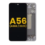 Samsung Galaxy A56 5G İle Uyumlu (A566 2025) Orijinal (Grafit) Çerçeveli ekran Orijinal Ekranı - Görsel 3