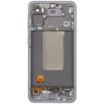 Samsung Galaxy A56 5G İle Uyumlu (A566 2025) Orijinal (Grafit) Çerçeveli ekran Orijinal Ekranı - Görsel 5
