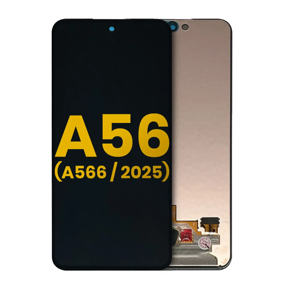Samsung Galaxy A56 5G İle Uyumlu Çerçevesiz ekran Orijinal Ekranı (A566 2025) Orijinal (Tüm Renkler)