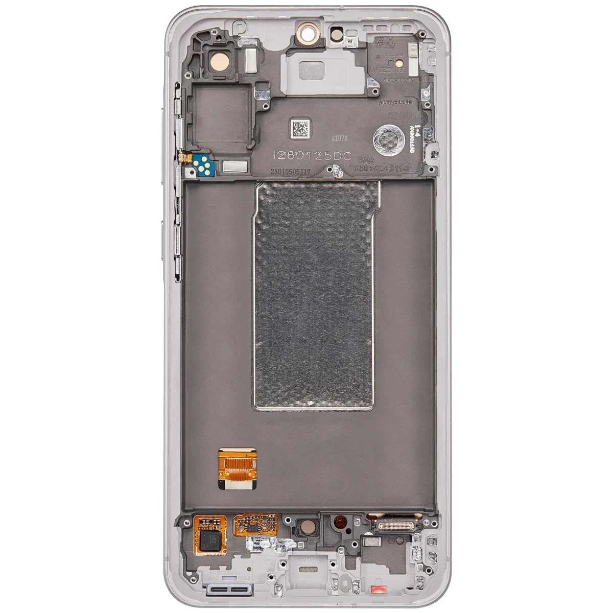 Samsung Galaxy A56 5G İle Uyumlu İçin Çerçeveli ekran (A566 2025) Orijinal (Pembe)  Orijinal Ekranı - Görsel 4