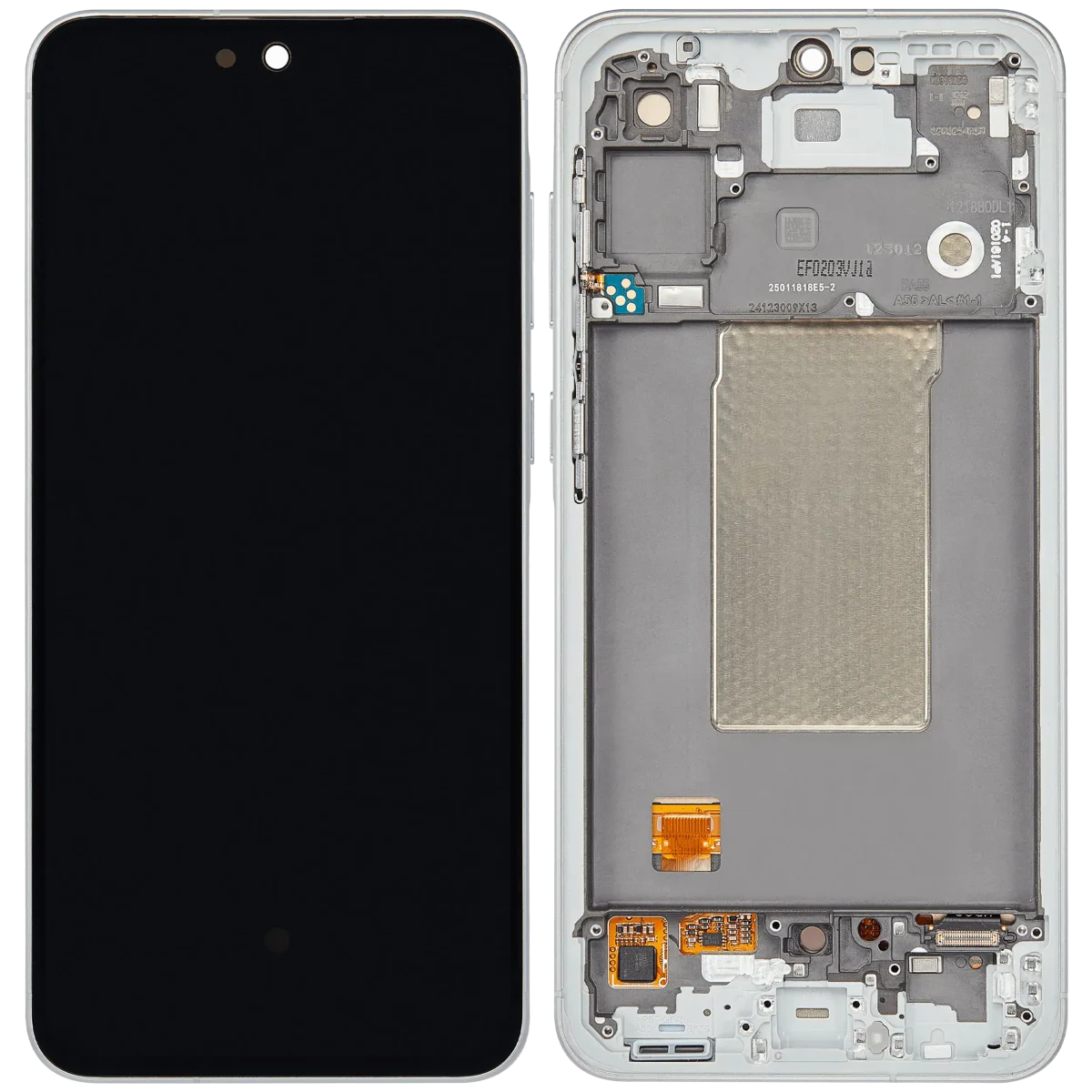 Samsung Galaxy A56 5G İle Uyumlu İçin Çerçeveli ekran (A566 2025) Orijinal (Zeytin)  Orijinal Ekranı - Görsel 2