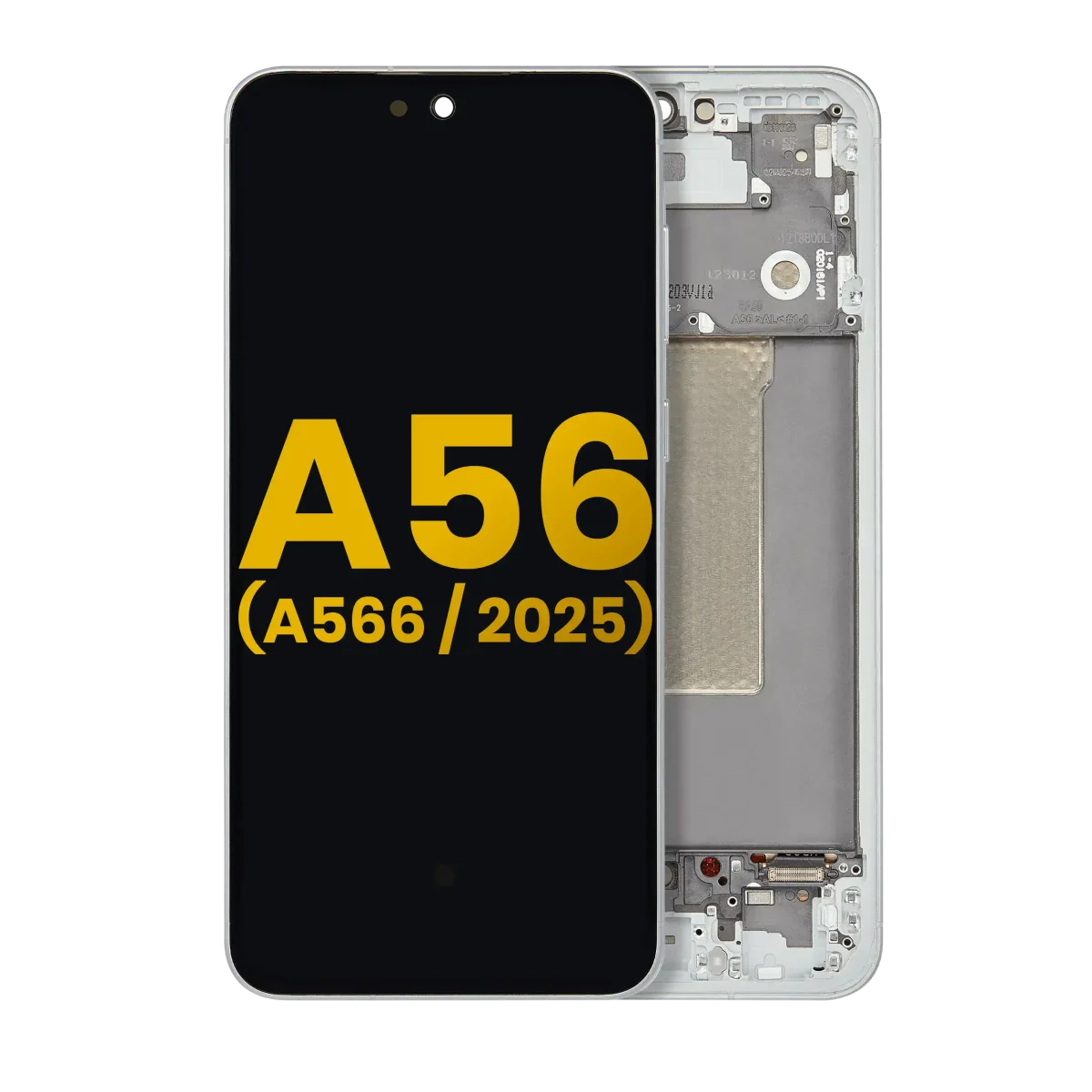 Samsung Galaxy A56 5G İle Uyumlu İçin Çerçeveli ekran (A566 2025) Orijinal (Zeytin)  Orijinal Ekranı