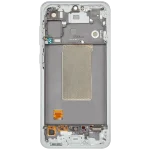 Samsung Galaxy A56 5G İle Uyumlu İçin Çerçeveli ekran (A566 2025) Orijinal (Zeytin)  Orijinal Ekranı - Görsel 5