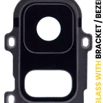 Samsung Galaxy A6 İle Uyumlu (A600 2018) Arka Kamera Lensi Çerçeveli Halkalı