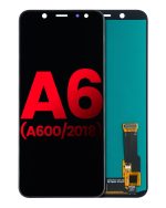 Samsung Galaxy A6 İle Uyumlu Çerçevesiz ekran Orijinal Ekranı (A600 2018) (Aftermarket Plus) (Tüm Renkler)