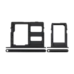Samsung Galaxy A6 Sim İle Uyumlu Kart Tepsisi (A600 2018) A6 Plus (A605 2018) (Siyah)
