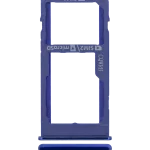 Samsung Galaxy A60 İle Uyumlu Çift Sim Kart Tepsisi (A606 2019) (Deniz Suyu Mavisi)