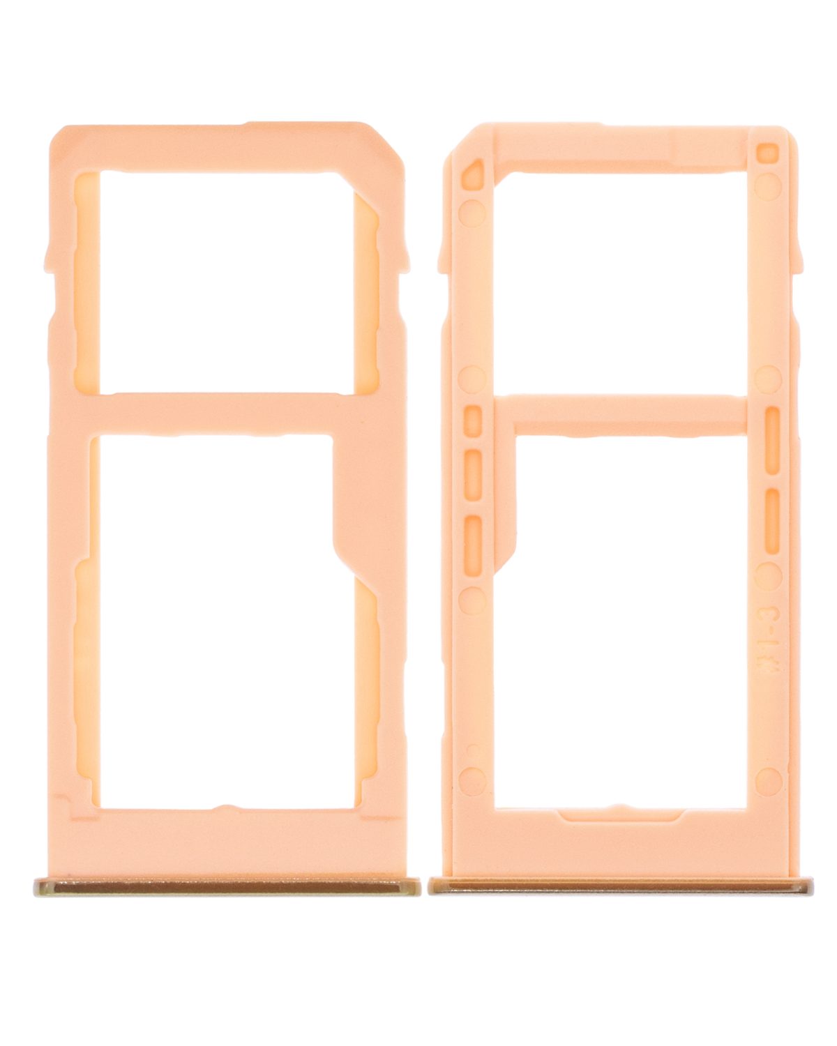 Samsung Galaxy A60 İle Uyumlu Çift Sim Kart Tepsisi (A606 2019) (Kokteyl Turuncusu) - Görsel 2