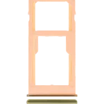 Samsung Galaxy A60 İle Uyumlu Çift Sim Kart Tepsisi (A606 2019) (Kokteyl Turuncusu)