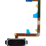 Samsung Galaxy A7 Ana İle Uyumlu Sayfa Düğmesi Esnek Kablo (A710 2016) (Siyah)