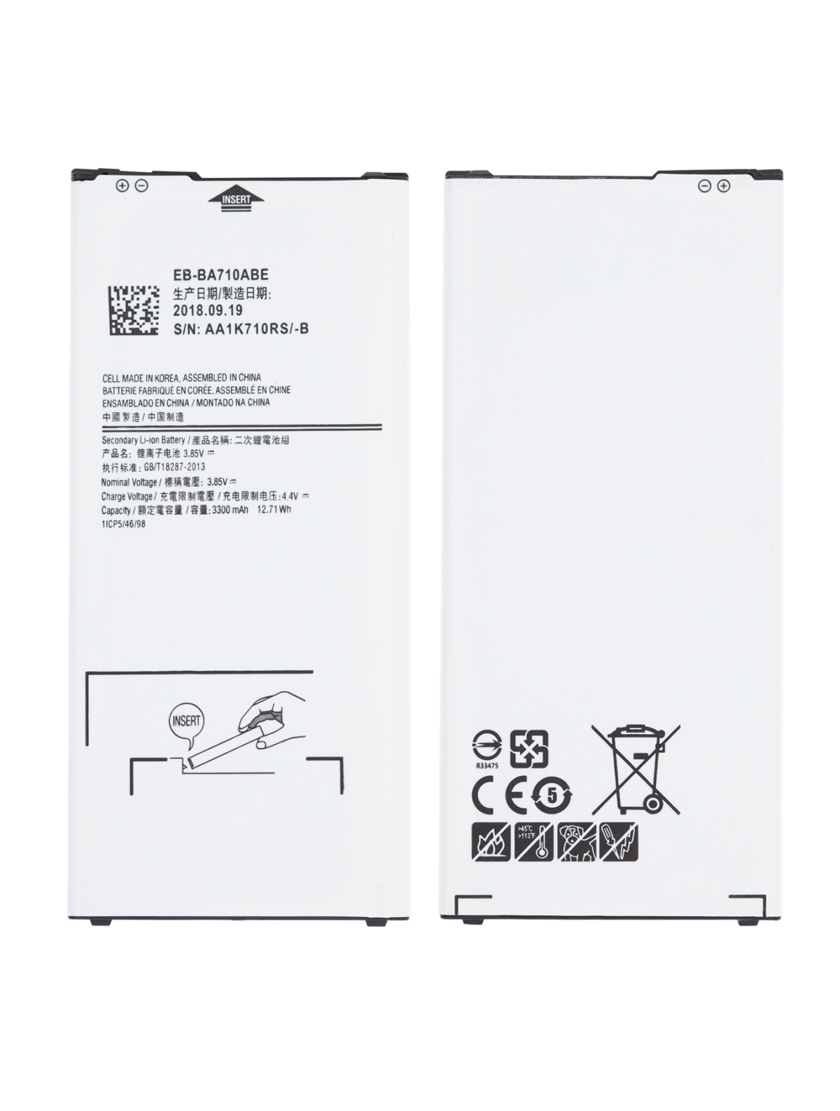 Samsung Galaxy A7 İle Uyumlu Batarya Pil (A710 2016) - Görsel 3