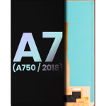 Samsung Galaxy A7 İle Uyumlu Çerçevesiz ekran Orijinal Ekranı (A750 2018) (Servis Paketi) (Tüm Renkler)
