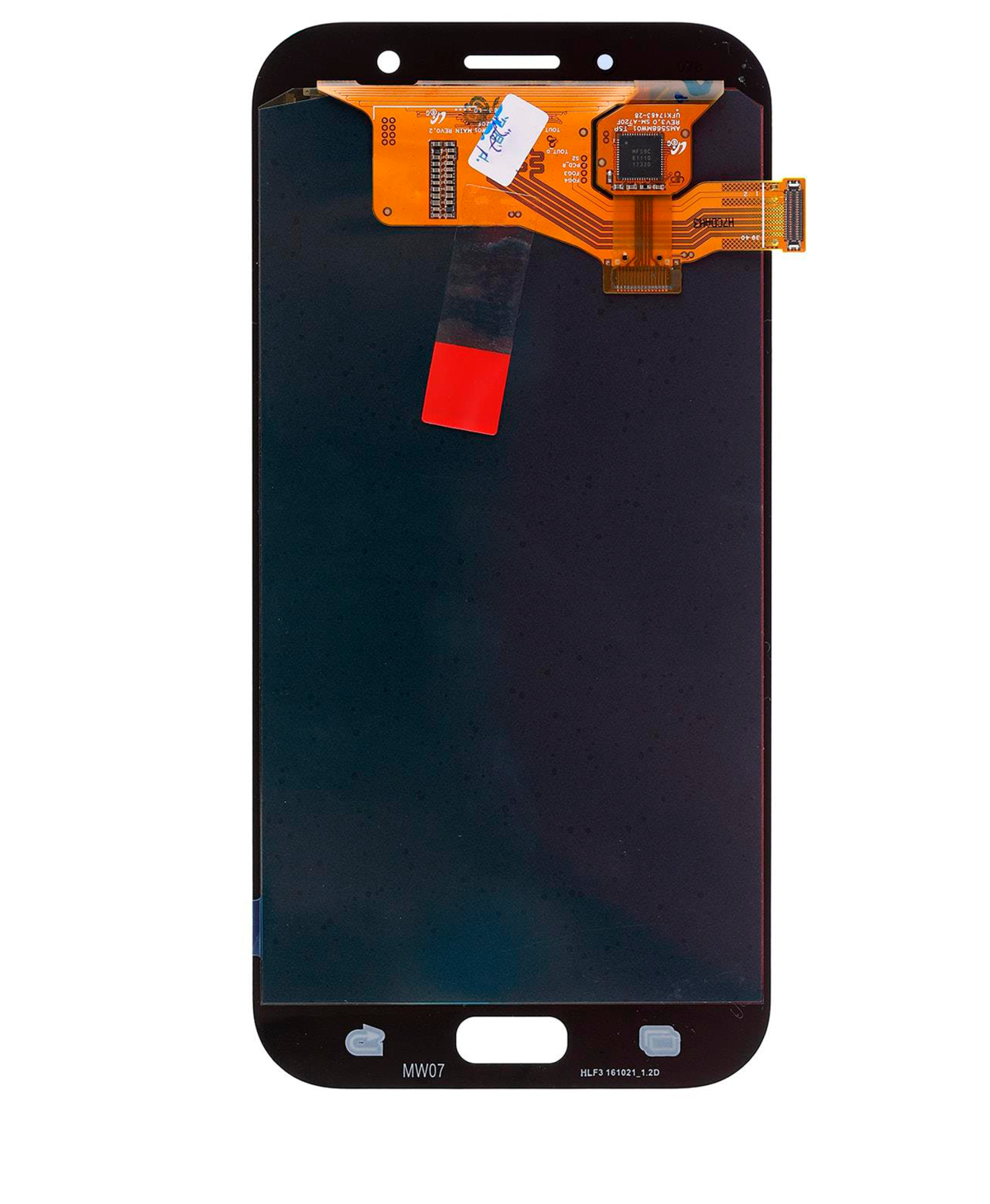 Samsung Galaxy A7 ile İle Uyumlu Uyumlu Çerçevesiz ekran Orijinal Ekranı (Yenilenmiş: Kozmetik Sınıf: Yeni) (A720 2017) (Gök Mavisi) - Görsel 3
