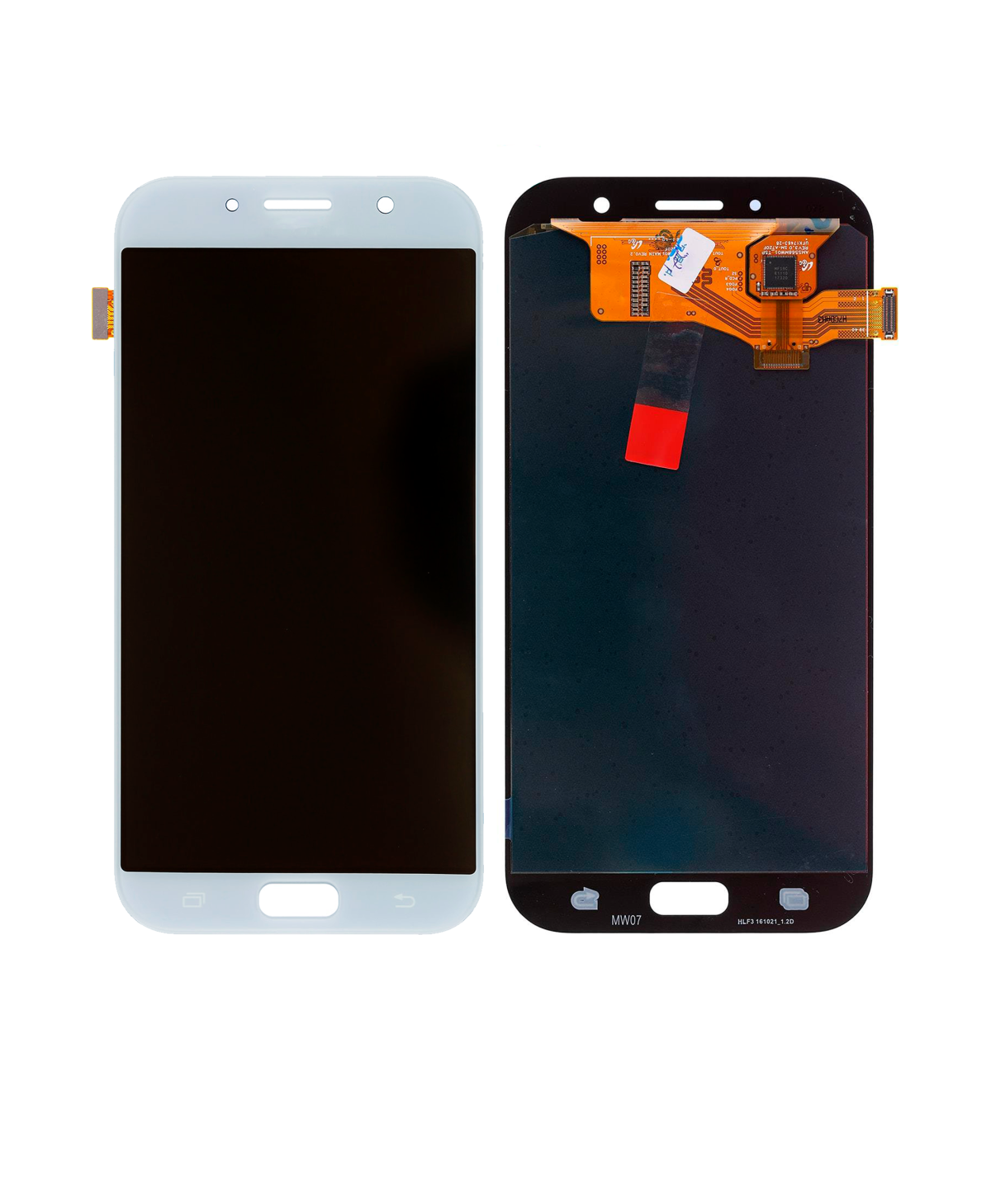 Samsung Galaxy A7 ile İle Uyumlu Uyumlu Çerçevesiz ekran Orijinal Ekranı (Yenilenmiş: Kozmetik Sınıf: Yeni) (A720 2017) (Gök Mavisi) - Görsel 5