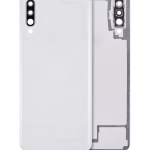 Samsung Galaxy A70 Arka İle Uyumlu kapak Cam (A705 2019) (Aftermarket Plus) (Beyaz)