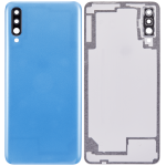 Samsung Galaxy A70 Arka İle Uyumlu kapak Cam (A705 2019) (Aftermarket Plus) (Mavi) - Görsel 2