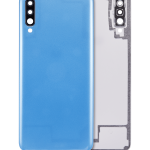 Samsung Galaxy A70 Arka İle Uyumlu kapak Cam (A705 2019) (Aftermarket Plus) (Mavi)