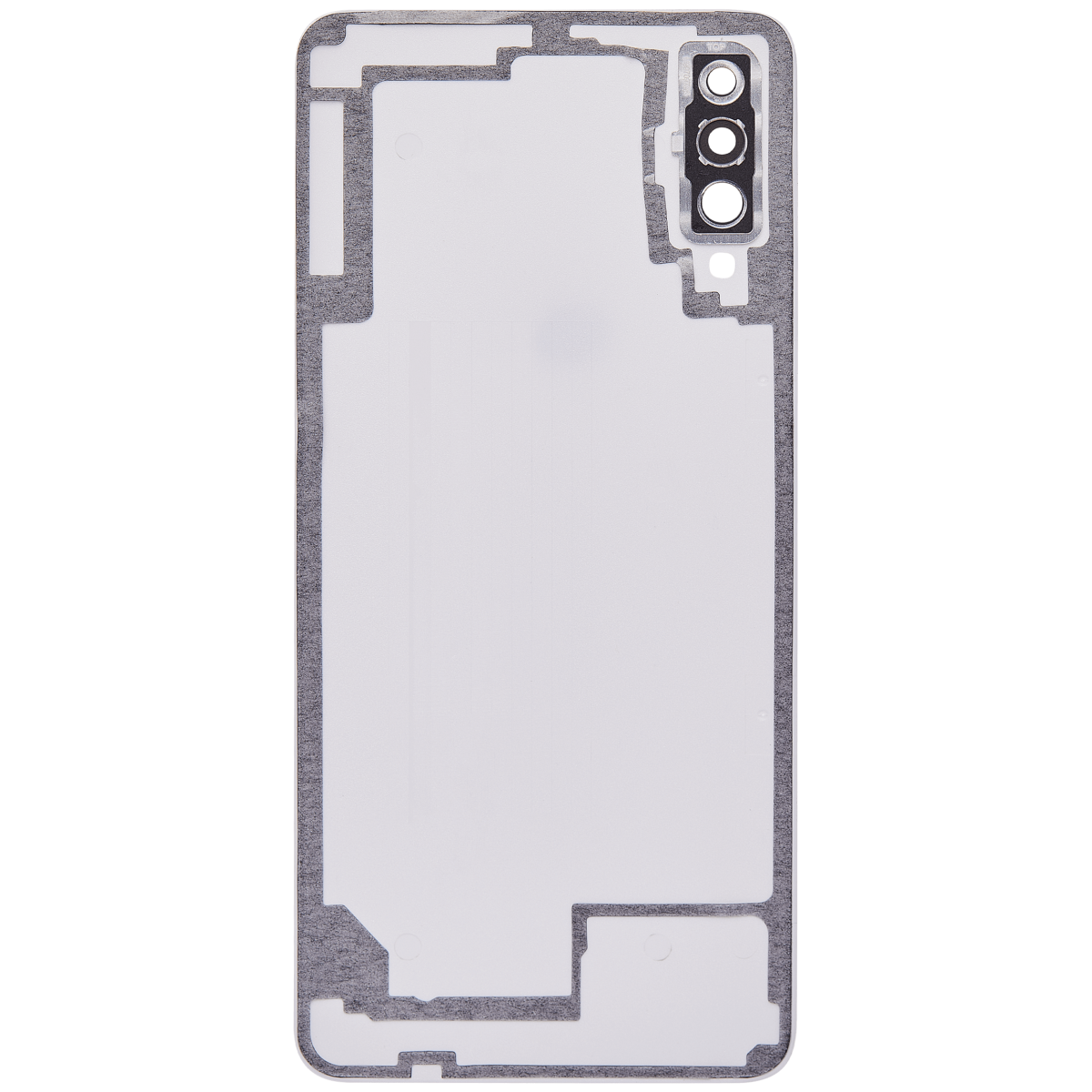 Samsung Galaxy A70 Arka İle Uyumlu kapak Cam (A705 2019) (Aftermarket Plus) (Mavi) - Görsel 4
