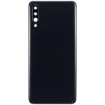 Samsung Galaxy A70 Arka İle Uyumlu kapak Cam (A705 2019) (Aftermarket Plus) (Siyah) - Görsel 3