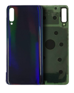 Samsung Galaxy A70 Arka İle Uyumlu kapak Cam (A705 2019) (Servis Paketi) (Siyah)