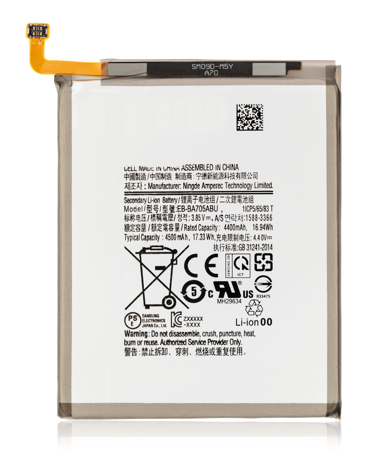 Samsung Galaxy A70 İle Uyumlu Batarya Pil (A705 2019) (EB-BA705ABU) - Görsel 6