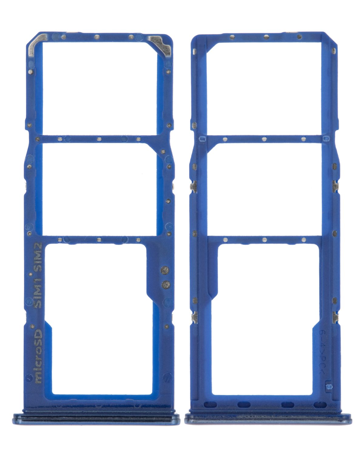 Samsung Galaxy A70 İle Uyumlu Çift Sim Kart Tepsisi (A705 2019) (Mavi) - Görsel 2