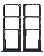 Samsung Galaxy A70 İle Uyumlu Çift Sim Kart Tepsisi (A705 2019) (Siyah) - Görsel 2